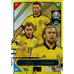 Berg, Kulusevski, Forsberg - Trio