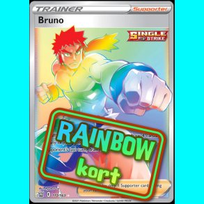 Bruno - Rainbow kort