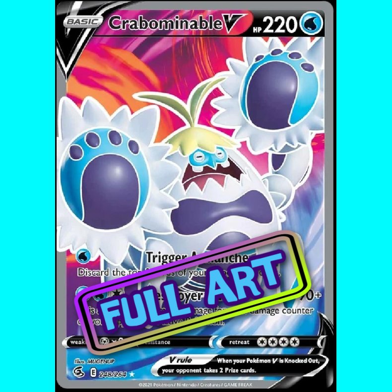 Crabominable V - Full Art