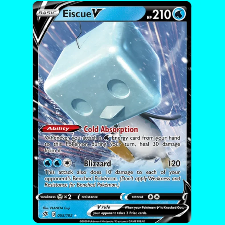 Eiscue V (snowflake stamp!)