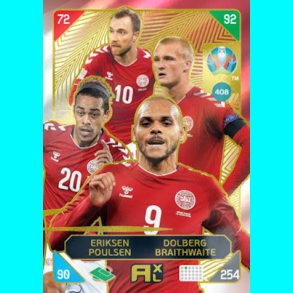 Eriksen, Poulsen, Daolberg, Braithwaite - Firkl�ver