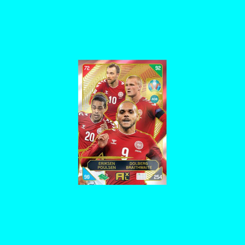 Eriksen, Poulsen, Daolberg, Braithwaite - Firkl�ver