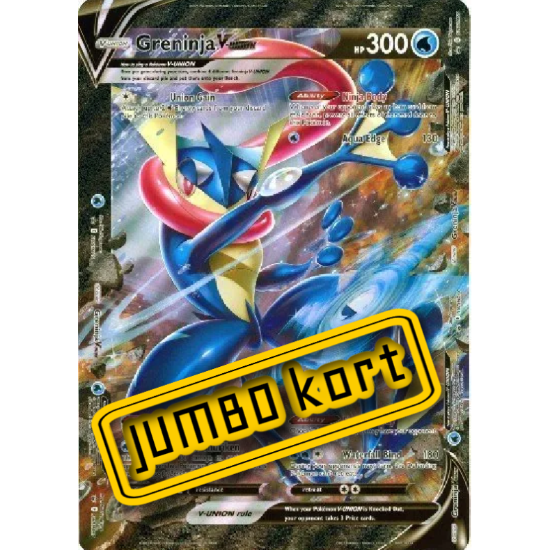 Greninja Vunion - Jumbokort