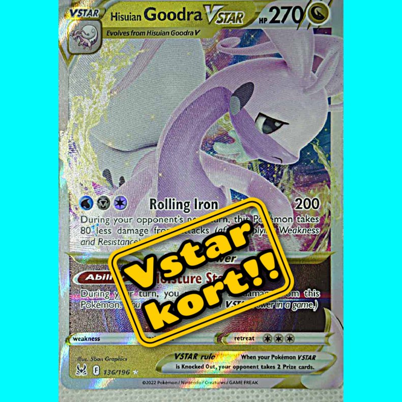 Hisuian Goodra Vstar