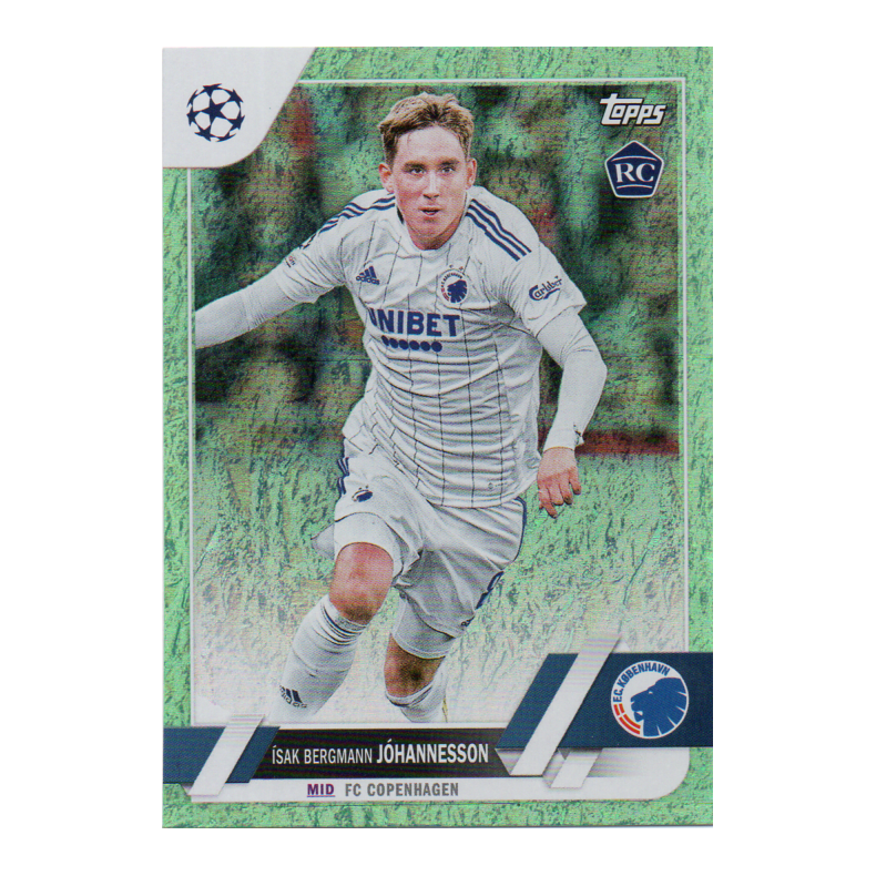 Isak Bergmann Johannesson - Rookie Jade