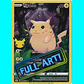 Pikachu - Full Art