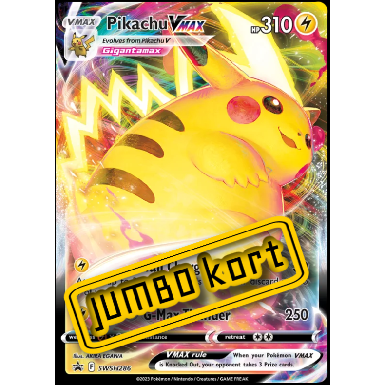 Pikachu Vmax - Jumbokort
