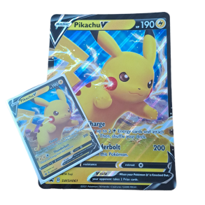 Pikachu - Jumbokort + Vkort