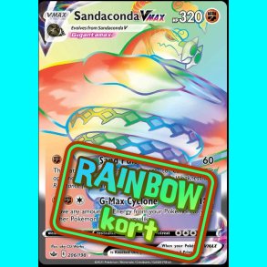 Sandaconda Vmax - Rainbow kort