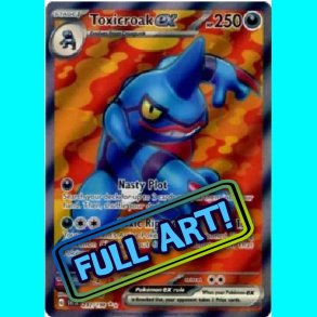 Toxicroak ex - Full Art