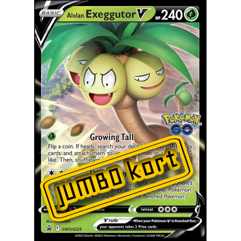 alolan Exeggutor V - Jumbokort