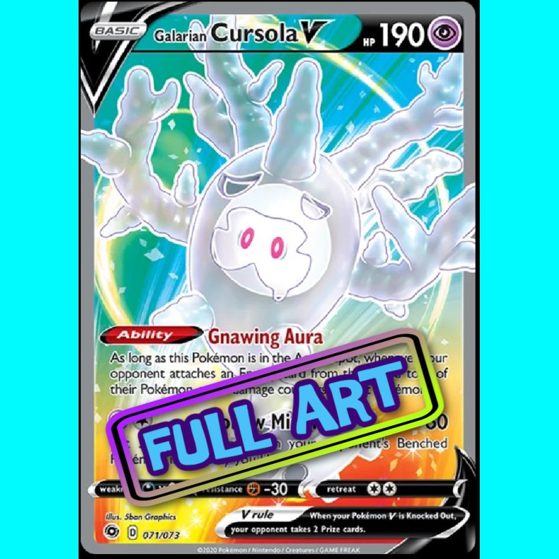 galarian Cursola V - Full Art