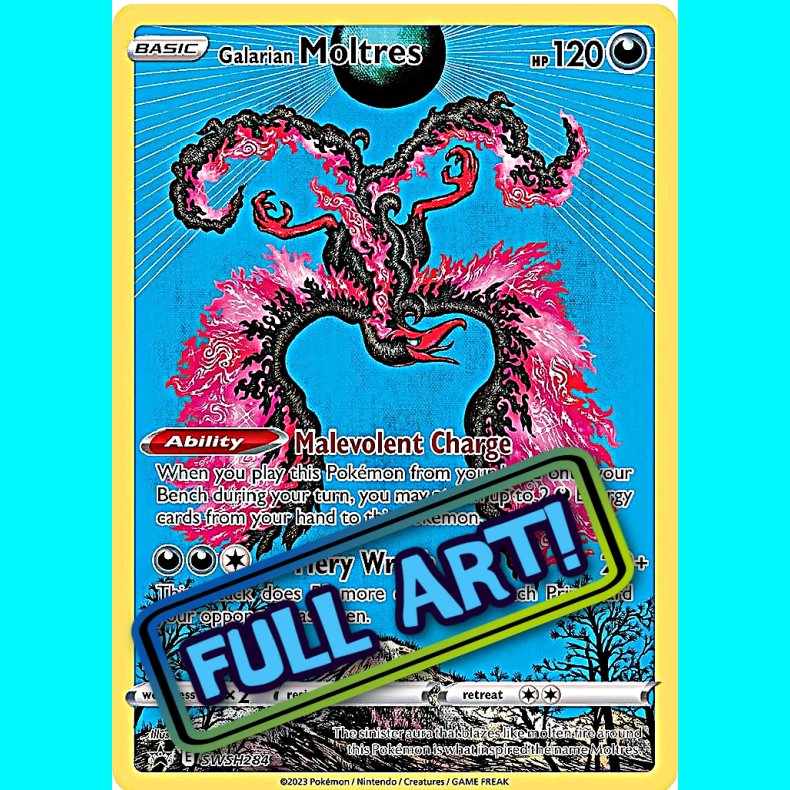 galarian Moltres - Full Art