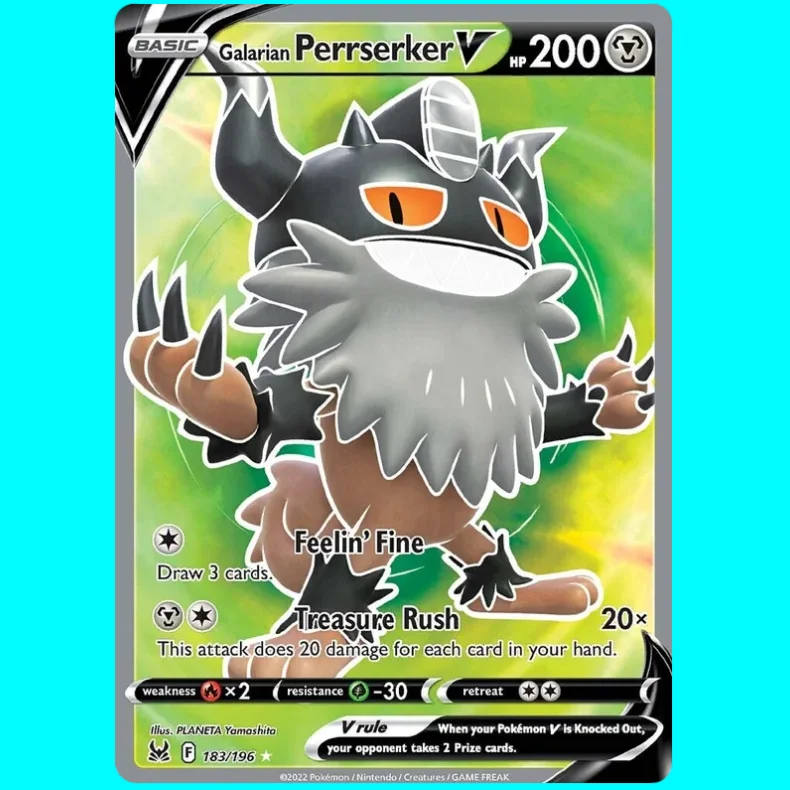 galarian Perrserker V - Full Art