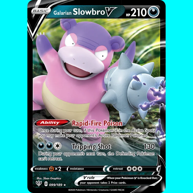 galarian Slowbro V - Pokemonkort - Korthylden