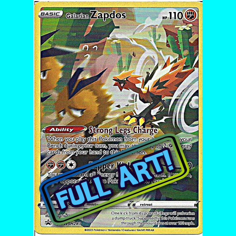 galarian Zapdos - Full Art
