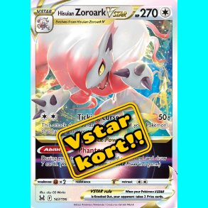 hisuian Zoroark Vstar