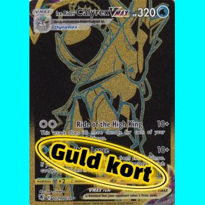 ice rider Calyrex Vmax - Guld kort