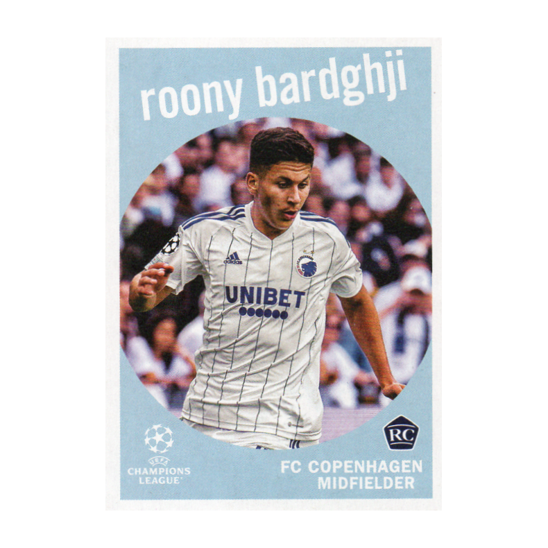 Roony Bardghji - Rookie Insert - Fodboldkort - Korthylden