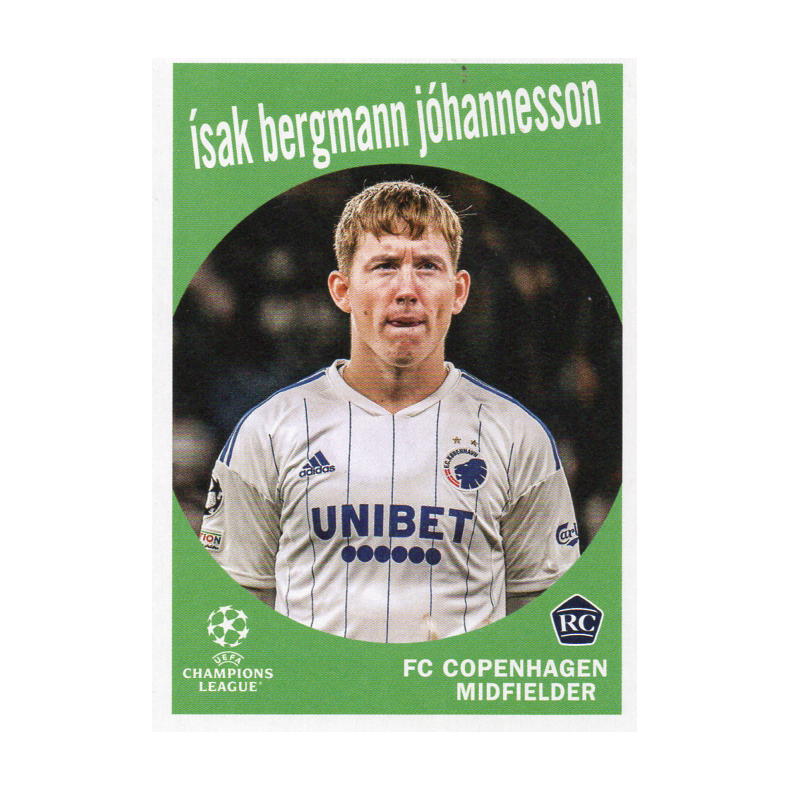 Isak Bergmann Johannesson - Rookie Insert