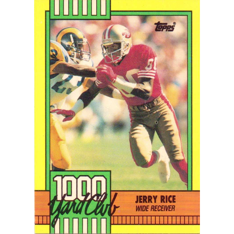 Jerry Rice - 1000 yard club