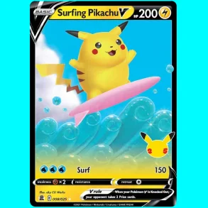 surfing Pikachu V