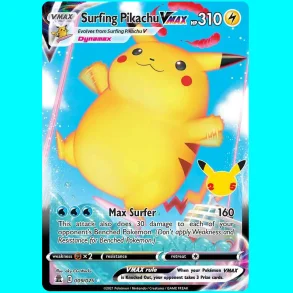 surfing Pikachu Vmax